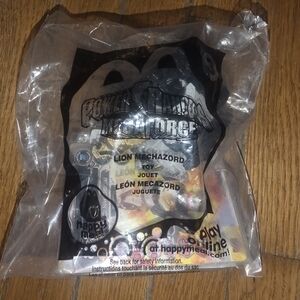 2013 McDonald's Happy Meal Toy Power Rangers Megaforce #3 LION MECHAZORD NEW